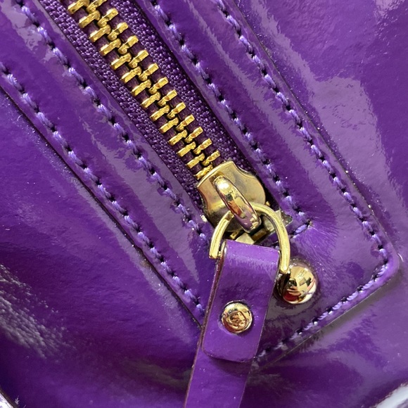 Kate Spade ♠️♠️♠️ Rare Camilla Street Purple Squared Cross Body Purse, Handbag - Picture 8 of 17